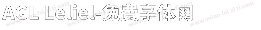AGL Leliel字体转换